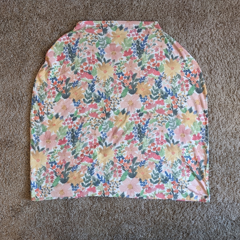 Copper Pearl car seat and nursing cover